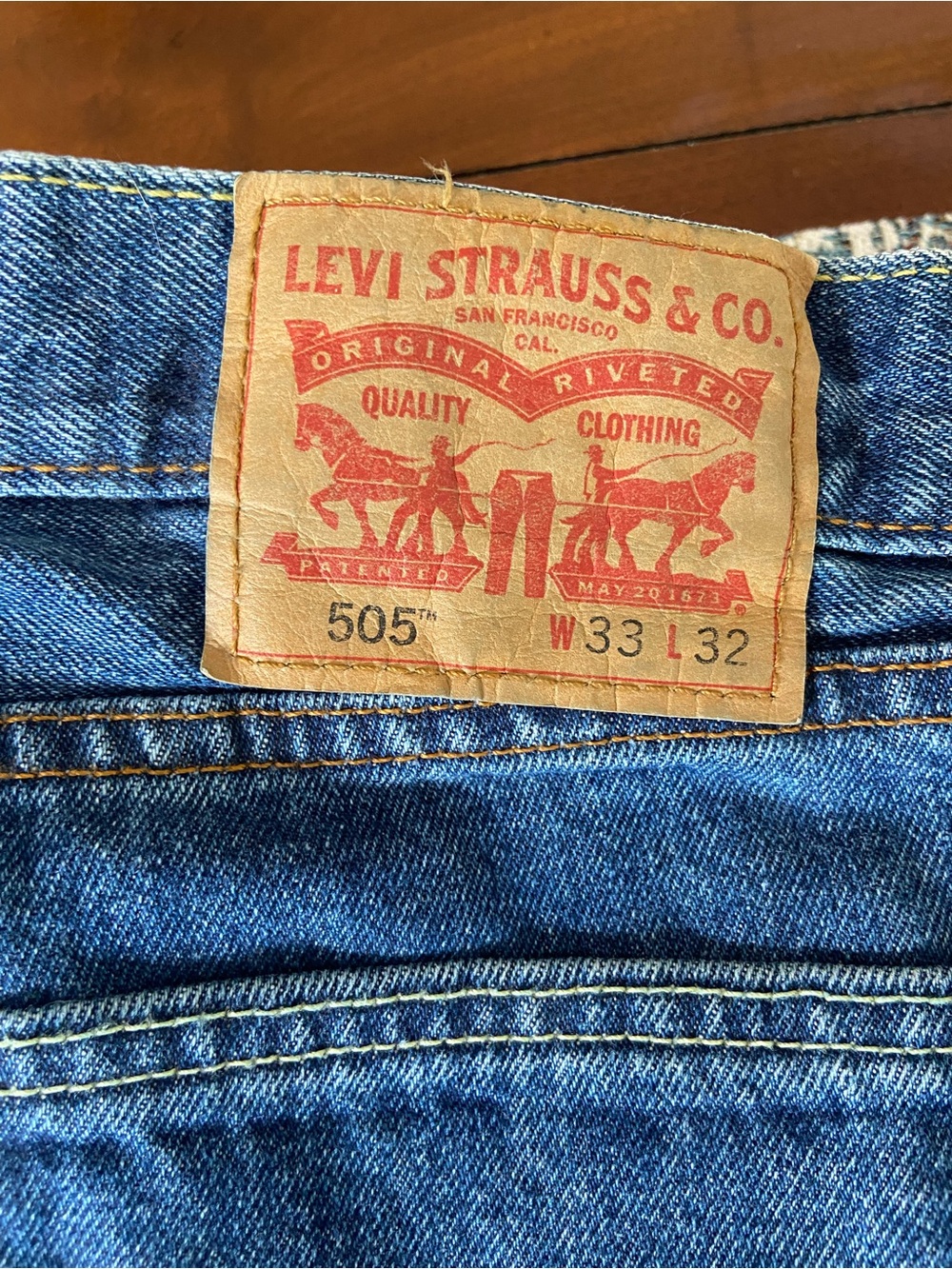 Levi's 505  Men's Jeans in Blue